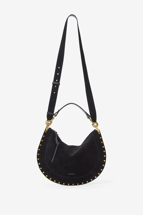Oskan Soft Zip Bag in Suede Calfskin Leather Oskan Soft Zip Bag in Suede Calfskin Leather