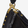 Oskan Soft Zip Bag in Suede Calfskin Leather Oskan Soft Zip Bag in Suede Calfskin Leather