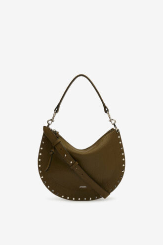 Oskan Soft Zip Bubble Leather Bag