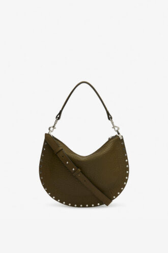 Oskan Soft Zip Bubble Leather Bag