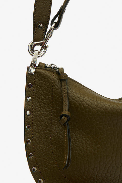 Oskan Soft Zip Bubble Leather Bag Oskan Soft Zip Bubble Leather Bag