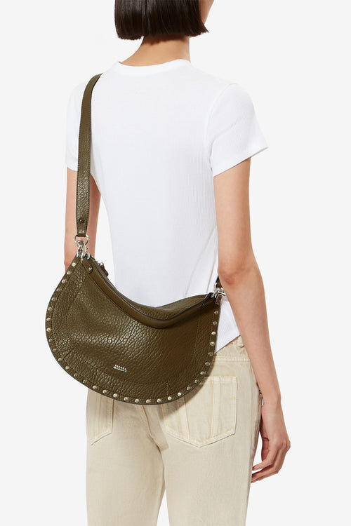 Oskan Soft Zip Bubble Leather Bag Oskan Soft Zip Bubble Leather Bag