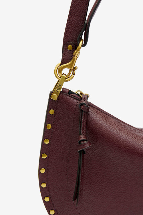 Oskan Soft Zip Leather Shoulder Bag Oskan Soft Zip Leather Shoulder Bag