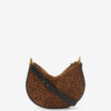 Oskan Soft Zip Printed Suede Leather Bag Oskan Soft Zip Printed Suede Leather Bag