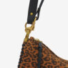 Oskan Soft Zip Printed Suede Leather Bag Oskan Soft Zip Printed Suede Leather Bag