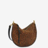 Oskan Soft Zip Printed Suede Leather Bag Oskan Soft Zip Printed Suede Leather Bag