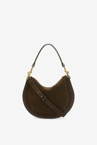 Oskan Soft Zip Suede Leather Bag