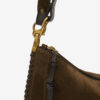 Oskan Soft Zip Suede Leather Bag