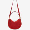 Oskan Soft Zip Suede Leather Bag