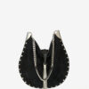 Oskan Tassel Suede Calfskin Leather Shoulder Bag Oskan Tassel Suede Calfskin Leather Shoulder Bag