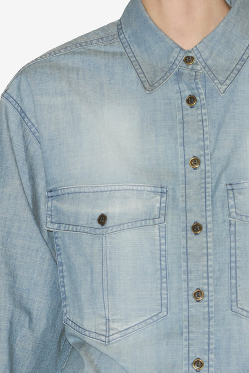 Ovelia Chambray Shirt Ovelia Chambray Shirt