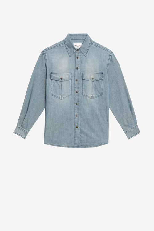 Ovelia Chambray Shirt Ovelia Chambray Shirt