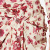Ovia Short Draped Printed Stretch Silk Skirt Ovia Short Draped Printed Stretch Silk Skirt