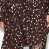 Ovia Short Draped Silk Skirt