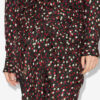 Ovia Short Draped Silk Skirt