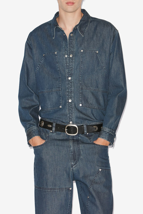 Owenn Lightweight Denim Shirt Owenn Lightweight Denim Shirt