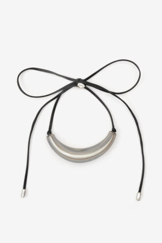 Oyan Leather Bracelet with Oversized Bead