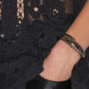 Oyan Leather Bracelet with Oversized Bead Oyan Leather Bracelet with Oversized Bead