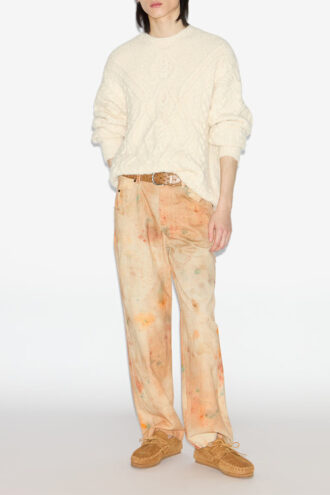 Pablo Printed Denim Pants