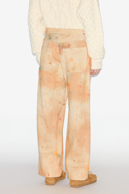 Pablo Printed Denim Pants Pablo Printed Denim Pants