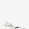 Padim High-Heeled Slingback Mirror Effect Pumps Padim High-Heeled Slingback Mirror Effect Pumps