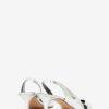 Padim High-Heeled Slingback Mirror Effect Pumps Padim High-Heeled Slingback Mirror Effect Pumps