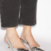Padim High-Heeled Slingback Mirror Effect Pumps Padim High-Heeled Slingback Mirror Effect Pumps