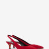 Padim High-Heeled Slingback Suede Leather Pumps Padim High-Heeled Slingback Suede Leather Pumps
