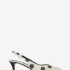 Paldo Leather Polka Dot Print Slingbacks Paldo Leather Polka Dot Print Slingbacks