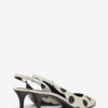 Paldo Leather Polka Dot Print Slingbacks Paldo Leather Polka Dot Print Slingbacks