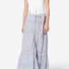 Paoline Frilly Cotton and Floral Lace Skirt Paoline Frilly Cotton and Floral Lace Skirt