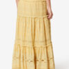 Paoline Frilly Cotton and Floral Lace Skirt Paoline Frilly Cotton and Floral Lace Skirt