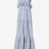 Paule Long Cotton and Floral Lace Dress Paule Long Cotton and Floral Lace Dress