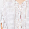 Payton Caftan Style Cotton and Floral Lace Top Payton Caftan Style Cotton and Floral Lace Top