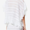 Payton Caftan Style Cotton and Floral Lace Top Payton Caftan Style Cotton and Floral Lace Top