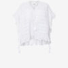 Payton Caftan Style Cotton and Floral Lace Top Payton Caftan Style Cotton and Floral Lace Top