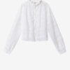 Peline Cotton and Floral Lace Blouse Peline Cotton and Floral Lace Blouse