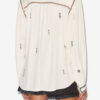 Pelson Embroidered Gauze Blouse Pelson Embroidered Gauze Blouse