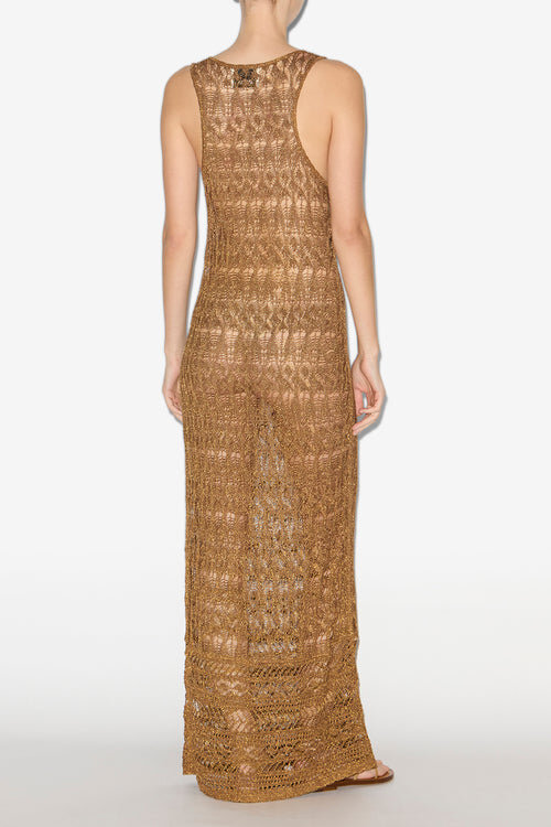 Pernille Long Fine Crochet Dress Pernille Long Fine Crochet Dress