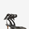 Pilvee High-Heeled Slingback Pumps in Studded Calfskin Leather Pilvee High-Heeled Slingback Pumps in Studded Calfskin Leather