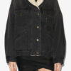 Pimia Denim and Faux Fur Jacket Pimia Denim and Faux Fur Jacket