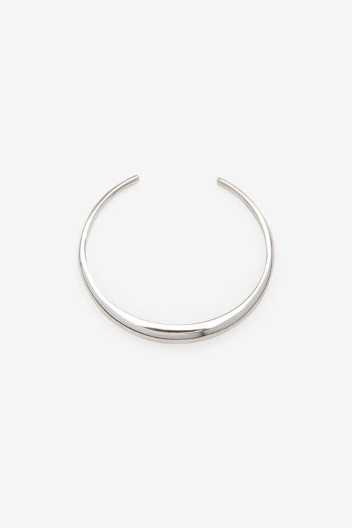 Pio Silver-Finish Brass Bangle Bracelet Pio Silver-Finish Brass Bangle Bracelet