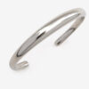 Pio Silver-Finish Brass Bangle Bracelet Pio Silver-Finish Brass Bangle Bracelet