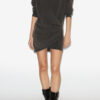 Pipper Draped Jersey Sweatshirt Dress Pipper Draped Jersey Sweatshirt Dress