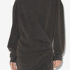Pipper Draped Jersey Sweatshirt Dress Pipper Draped Jersey Sweatshirt Dress