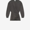 Pipper Draped Jersey Sweatshirt Dress Pipper Draped Jersey Sweatshirt Dress