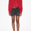 Plalia Gathered Cotton Voile Blouse Plalia Gathered Cotton Voile Blouse