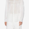 Plalia Gathered Cotton Voile Blouse Plalia Gathered Cotton Voile Blouse