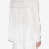 Plalia Gathered Cotton Voile Blouse Plalia Gathered Cotton Voile Blouse