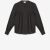 Plalia Gathered Cotton Voile Blouse Plalia Gathered Cotton Voile Blouse
